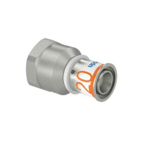 Uponor 20x1/2 bn S-PRESS PLUS rechte koppeling