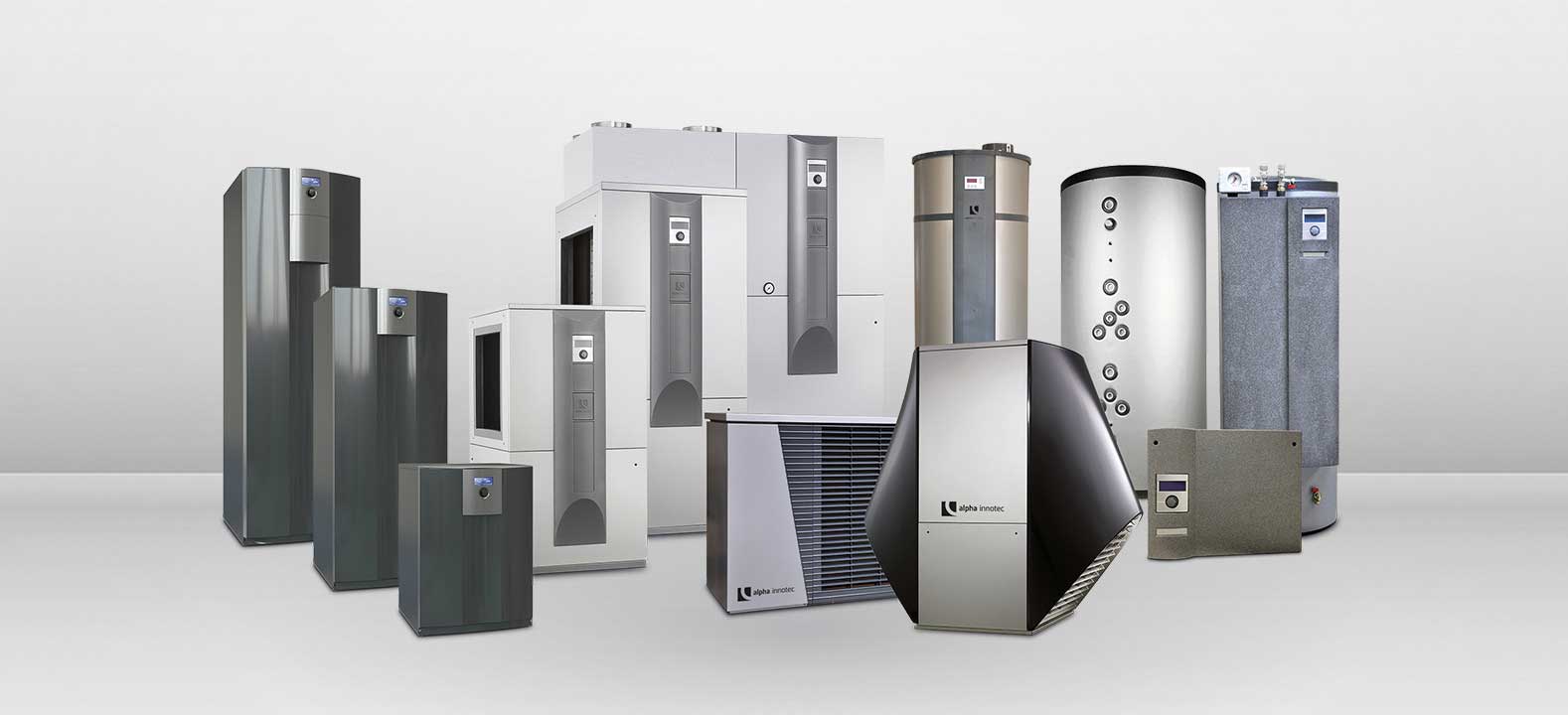 assortiment Alpha innotec